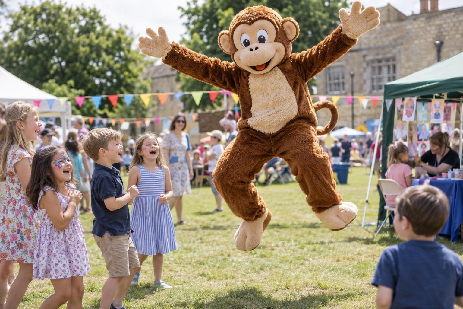 Monkey & Circus Mascot Costumes for Schools and Fun Days